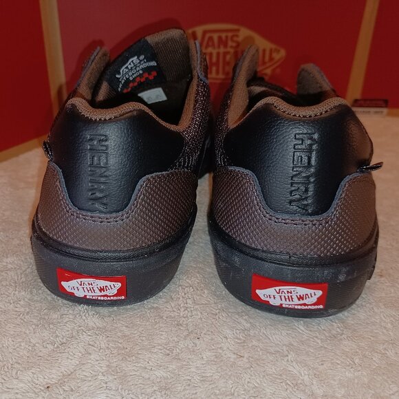 Vans Men's 7/Women's 8.5 Wayvee Justin Henry Coffeebean Black Popcush VN0A5JIA8A - Picture 9 of 12